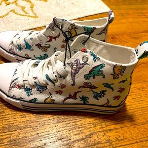 Hot topic dinosaur sneakers